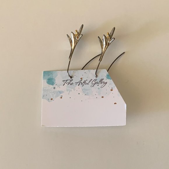 Handmade 925 Sterling Silver Earrings Flowers by 'The Artful Gallery' - Picture 11 of 12